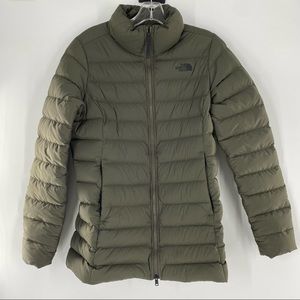 The North Face Stretch Down Jacket Green